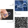 TEHAUX Lobster Clasp Hooks Jewelry Fasteners for Bracelet Accessories and Jewelry Making Smooth Clip Design view 2