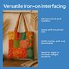H.B.I. Products 12" x 10 Yd Cotton White Fusible Woven Iron On Interfacing for Sewing & Crafts view 3