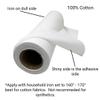 H.B.I. Products 12" x 10 Yd Cotton White Fusible Woven Iron On Interfacing for Sewing & Crafts view 4