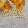 Cutting Dies Stencil,11.2x4.7cm Flower Lace Metal Hollow Border Cutting Dies Stencil Photo Album Card Paper Embossing Craft view 2