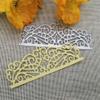 Cutting Dies Stencil,11.2x4.7cm Flower Lace Metal Hollow Border Cutting Dies Stencil Photo Album Card Paper Embossing Craft view 3