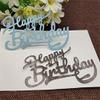 Cutting Dies Stencil,10x6.3cm Happy Birthday Letters Metal Cutting Dies Stencils for Decorative Embossing Handcraft Template view 4