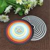 Cutting Dies Stencil,9.5x9.5cm Circle Metal Cutting Dies Stencils Embossing Card Album Decoration Craft Template view 1