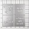DzIxY Words You're The Best Metal Cutting Dies for Card Making Kit Embossing Paper Die Cuts Scrapbook Machine Stencils Storage Pockets Supplies view 3