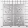 DzIxY Words You're The Best Metal Cutting Dies for Card Making Kit Embossing Paper Die Cuts Scrapbook Machine Stencils Storage Pockets Supplies view 4