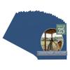 CountryArtHouse Bottle Blue Acid Free 16x20 Oval Picture Frame Mat with White Core Bevel Cut for 13x15 Pictures - Fits 16x20 Frame - Pack of 25 Matboard Show Kits with Acid Free Backings & Clear Bags view 1