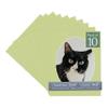 CountryArtHouse Pistachio Green Acid Free 11x14 Oval Picture Frame Mat with White Core Bevel Cut for 9x12 Pictures - Fits 11x14 Frame - Pack of 10 Matboards view 1