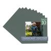 CountryArtHouse Charcoal Acid Free 14x14 Square Picture Frame Mat with White Core Bevel Cut for 10x10 Pictures - Fits 14x14 Frame - Pack of 10 Matboards view 1