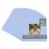 CountryArtHouse Baby Blue Acid Free 8x8 Square Picture Frame Mat with White Core Bevel Cut for 4x4 Pictures - Fits 8x8 Frame - Pack of 25 Matboard Show Kits With Acid Free Backings & Clear Bags view 1