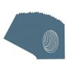 CountryArtHouse Steel Blue Acid Free 14x18 Oval Picture Frame Mat with White Core Bevel Cut for 12x16 Pictures - Fits 14x18 Frame - Pack of 25 Matboard Show Kits With Acid Free Backings & Clear Bags view 3