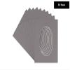 CountryArtHouse Charcoal Acid Free 20x24 Oval Picture Frame Mat with White Core Bevel Cut for 16x22 Pictures - Fits 20x24 Frame - Pack of 10 Matboards view 2
