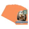 CountryArtHouse Orange Acid Free 14x18 Oval Picture Frame Mat with White Core Bevel Cut for 12x16 Pictures - Fits 14x18 Frame - Pack of 25 Matboard Show Kits With Acid Free Backings & Clear Bags view 1