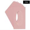 CountryArtHouse Pink Acid Free 8x10 Oval Picture Frame Mat with White Core Bevel Cut for 5x6 Pictures - Fits 8x10 Frame - Pack of 10 Matboards view 2
