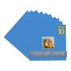 CountryArtHouse Bay Blue Acid Free 24x24 Square Picture Frame Mat with White Core Bevel Cut for 8x8 Pictures - Fits 24x24 Frame - Pack of 10 Matboard Show Kits with Acid Free Backings & Clear Bags view 1