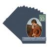 CountryArtHouse Navy Blue Acid Free 11x14 Oval Picture Frame Mat with White Core Bevel Cut for 8x11 Pictures - Fits 11x14 Frame - Pack of 10 Matboard Show Kits With Acid Free Backings & Clear Bags view 1