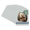 CountryArtHouse Grey Acid Free 14x18 Oval Picture Frame Mat with White Core Bevel Cut for 12x16 Pictures - Fits 14x18 Frame - Pack of 25 Matboards view 1