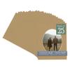 Rattan Beige Acid Free 11x14 Oval Picture Frame Mat with White Core Bevel Cut for 8x10 Pictures - Fits 11x14 Frame - Pack of 25 Matboard Show Kits With Acid Free Backings & Clear Bags view 1