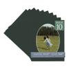 CountryArtHouse Black Acid Free 16x20 Oval Picture Frame Mat with White Core Bevel Cut for 12x17 Pictures - Fits 16x20 Frame - Pack of 10 Matboards view 1