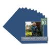 CountryArtHouse Bottle Blue Acid Free 14x14 Square Picture Frame Mat with White Core Bevel Cut for 10x10 Pictures - Fits 14x14 Frame - Pack of 10 Matboards view 1