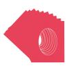 CountryArtHouse Cardinal Red Acid Free 8x10 Oval Picture Frame Mat with White Core Bevel Cut for 5x7 Pictures - Fits 8x10 Frame - Pack of 10 Matboards view 1