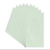 CountryArtHouse Honeydew Green Acid Free 14x18 Oval Picture Frame Mat with White Core Bevel Cut for 12x16 Pictures - Fits 14x18 Frame - Pack of 25 Matboards view 1