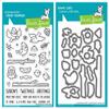 Lawn Fawn - Winter Birds - Stamps, Dies and Pocket view 1