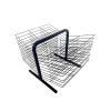 THEGA Mobile Metal Art Storage Rack - Sided Wire Drying Shelf, Steel Artwork Display Racks with 20 Wire Shelves, Classrooms Foldable Oil Painting Air Drying Rack, Sturdy Metal Art Rack view 1