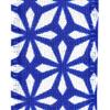 Homeford Christmas Crystal Pattern Faux Linen Wired Ribbon, 1-1/2-inch, 10-Yard, Royal Blue view 2