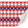 HTV4U Puff American Themed Patterned Heat Transfer Vinyl (American Stars, 12" x 12") - 3D Printed, Iron on Vinyl, Heat Press Transfer Paper, Graphic Design Printed Patterns view 1