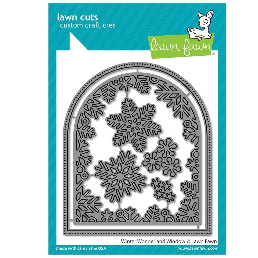 Lawn Fawn - Winter Wonderland Window - lawn cuts