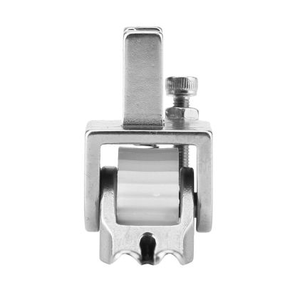Roller Presser Foot with Pressure Adjustment for Sewing Machine, for Thick Fabric, Multiple Layers Sewing (Nylon Wheel Presser Foot)