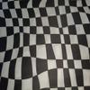 100% Cotton Twill Fabric Black and White Plaids 58" Wide view 3