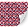 HTV4U Puff American Themed Patterned Heat Transfer Vinyl (Patriotic Mermaid, 20" x 5 Yards) - 3D Printed Iron on Vinyl, Heat Press Transfer Paper, Art Film for T-Shirt, Fabric, DIY Craft view 1
