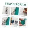 TEHAUX 3pcs Printmaking Carving Rubber for Boy Girl Engraving Material for Art Projects for Beginners Cutting Mats view 3