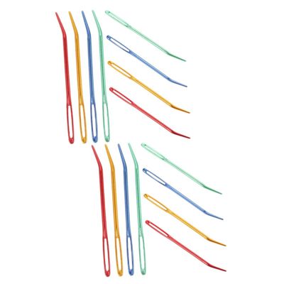 ABOOFAN 16pcs Yarn Needles Wear-Resistant Needles for Darning Sewing and Knitting Crafts for Projects and Home Use