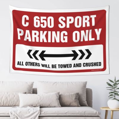 CakJuice Tapestry for Walls C 650 Sport Parking Only Tapestry Vintage Decor Boys Bedroom Accessories (Size : 75X100CM)