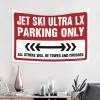 Men Cave Decor Jet Ski Ultra Lx Parking Only Tapestry Large Tapestry Room Accessories for Teen Boys (Size : 100X150CM) view 2