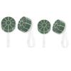 GANAZONO Wedding Bouquet Holder 4 Pack with Foam Floral Handles 7.28X3.93X5.51In Bridal Bouquet Holders for DIY Floral Crafts and Wedding Flower Arrangement Support view 1
