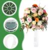 GANAZONO Wedding Bouquet Holder 4 Pack with Foam Floral Handles 7.28X3.93X5.51In Bridal Bouquet Holders for DIY Floral Crafts and Wedding Flower Arrangement Support view 3