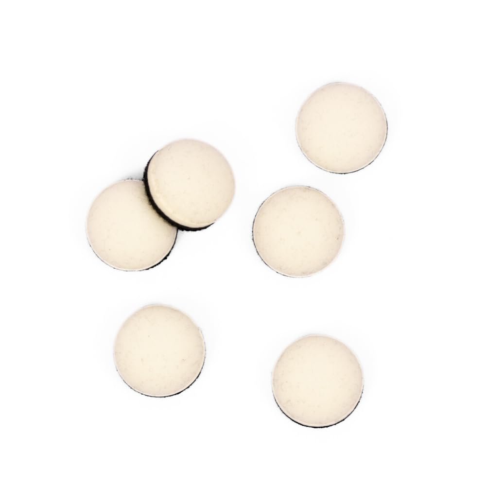 Craftelier - Replacement Round Foam Pads of 20 mm Diameter for Applying and Mixing Inks for Scrapbooking and Other Craft Projects | Compatible with Mini Ink Blending Tool
