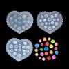 Exquisite Floral and Bow Nail Art Mold Set Nail Carving Mold Resin Casting Mold 3D Depth, Multiple Designs, Suitable for Epoxy Resin UV Resin Polymer Clay (Pack 14) view 1