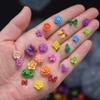 Exquisite Floral and Bow Nail Art Mold Set Nail Carving Mold Resin Casting Mold 3D Depth, Multiple Designs, Suitable for Epoxy Resin UV Resin Polymer Clay (Pack 14) view 3