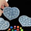 Exquisite Floral and Bow Nail Art Mold Set Nail Carving Mold Resin Casting Mold 3D Depth, Multiple Designs, Suitable for Epoxy Resin UV Resin Polymer Clay (Pack 14) view 4