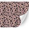 HTV4U Puff Animal Patterned Heat Transfer Vinyl (Rose Leopard, 12" x 1 Yard) - 3D Iron on Vinyl, Heat Press Printed Patterns for T-Shirt, Hat, DIY Craft Projects view 1