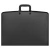 PATIKIL 11" x 17" Art Portfolio Case with Zipper, Portfolio Storage Bag Folder, Artist Carrying Case PP Material for Artist Storage Artwork Poster Painting Board, Black view 1