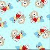 Puppy Love Comfy Flannel Fabric 1 Yard view 3