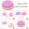 Cutedeer Pink Air Dry Clay, 1.1lb Foam Modeling Clay, Soft Squishy Molding for Kids Adults, Arts & Crafts Project Slime Supplies(1.1lb - 1 Pack, Pink) view 3
