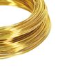 18 Gauge Aluminum Craft Wire, 165 Feet 1mm Bendable Metal Wire for Jewelry Making, Sculpting, Modelling, Wreath Making, Floral Making, Beading, Wire Wrapping (Gold) view 2