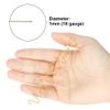 18 Gauge Aluminum Craft Wire, 165 Feet 1mm Bendable Metal Wire for Jewelry Making, Sculpting, Modelling, Wreath Making, Floral Making, Beading, Wire Wrapping (Gold) view 4
