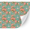 HTV4U Puff Floral Heat Transfer Vinyl (Scattered Roses, 12" x 3 Yards) - Patterned 3D Heat Press Transfer Paper, Graphic Design Printed Patterns for Clothing view 1